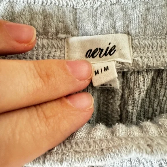 aerie Waffle Knit Jogger Pants - Picture 4 of 4